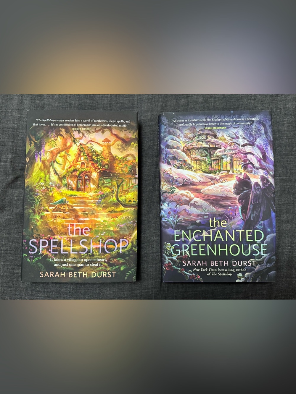 The Spellshop & the Enchanted Greenhouse by Sarah Beth Durst